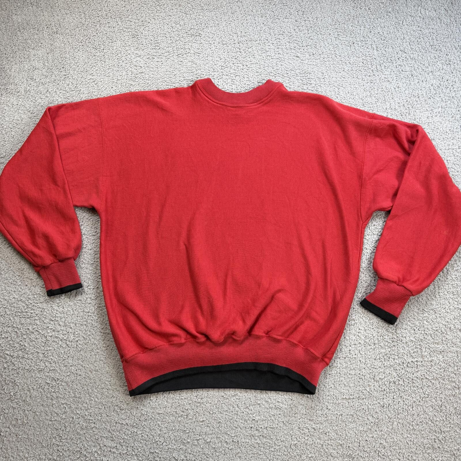 Logo 7 Vintage 90s Chicago Bulls Embroidered Crewneck Sweatshirt Size US L / EU 52-54 / 3 - 2 Thumbnail