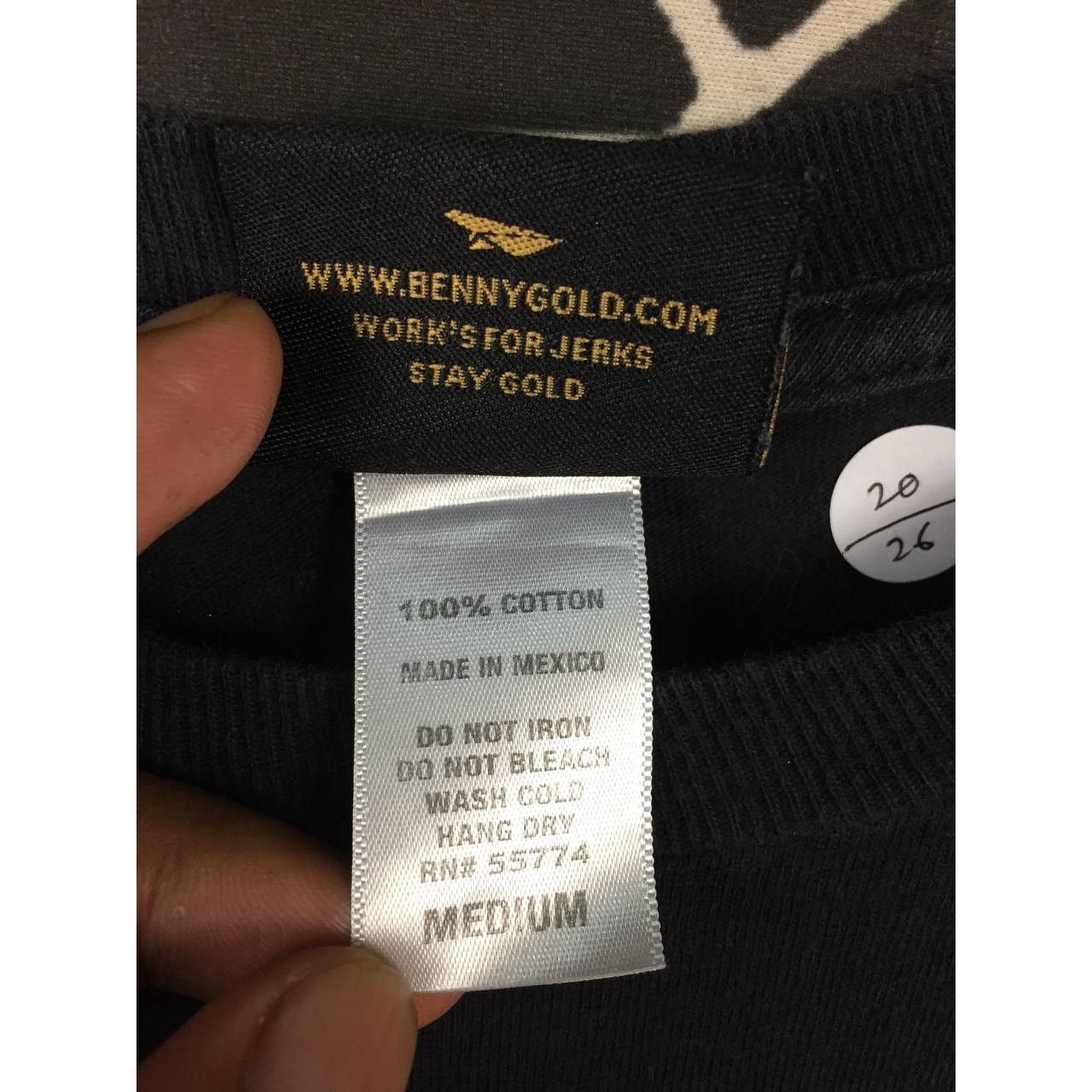 Benny Gold × Vintage Benny Gold Anti Work Wear Made For Fun Streetwear Tee Size US M / EU 48-50 / 2 - 9 Thumbnail