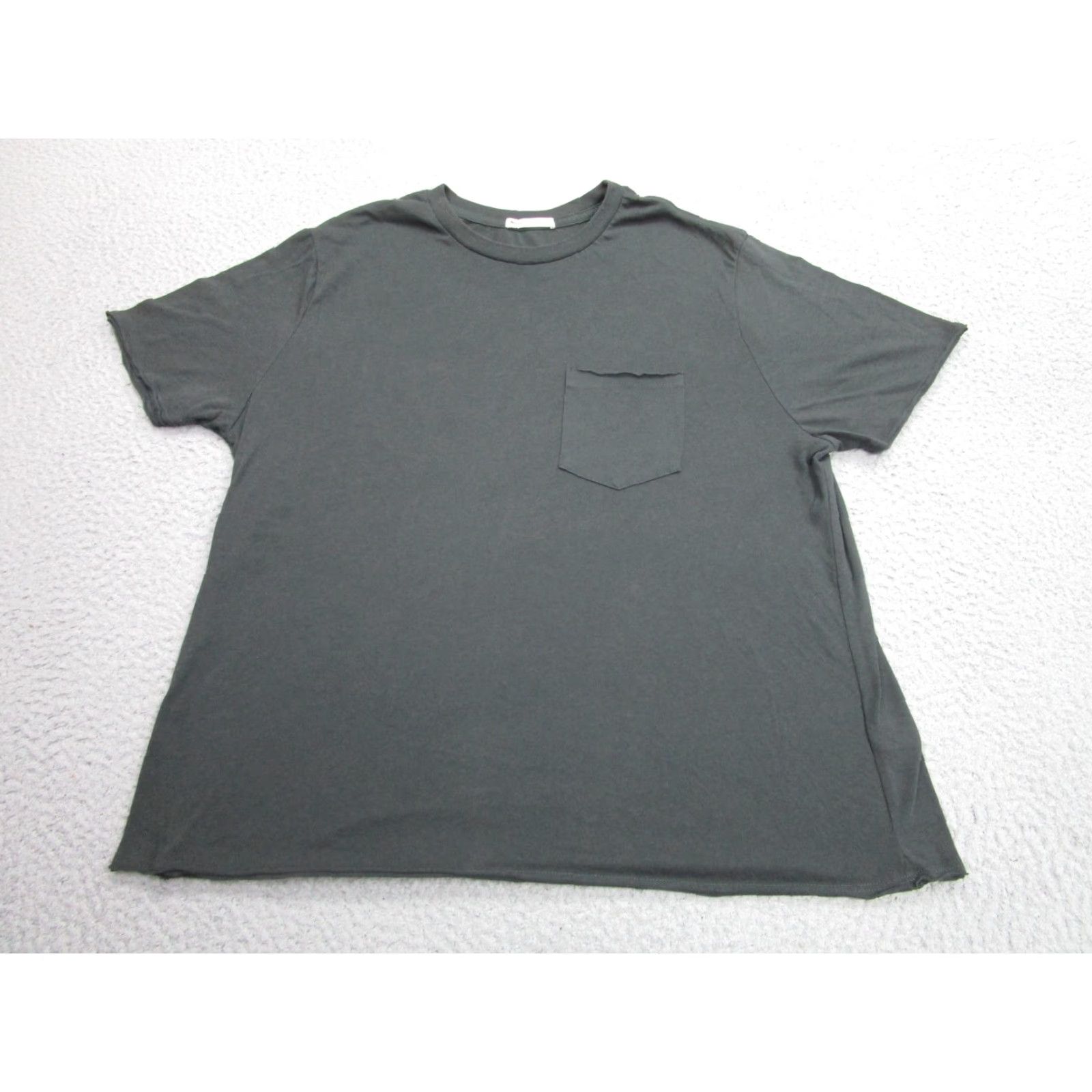 Marine Layer Marine Layer Shirt Womens XL Gray Pocket Crewneck Soft Cotton Poly Tee Basic Size XL / US 12-14 / IT 48-50 - 2 Thumbnail
