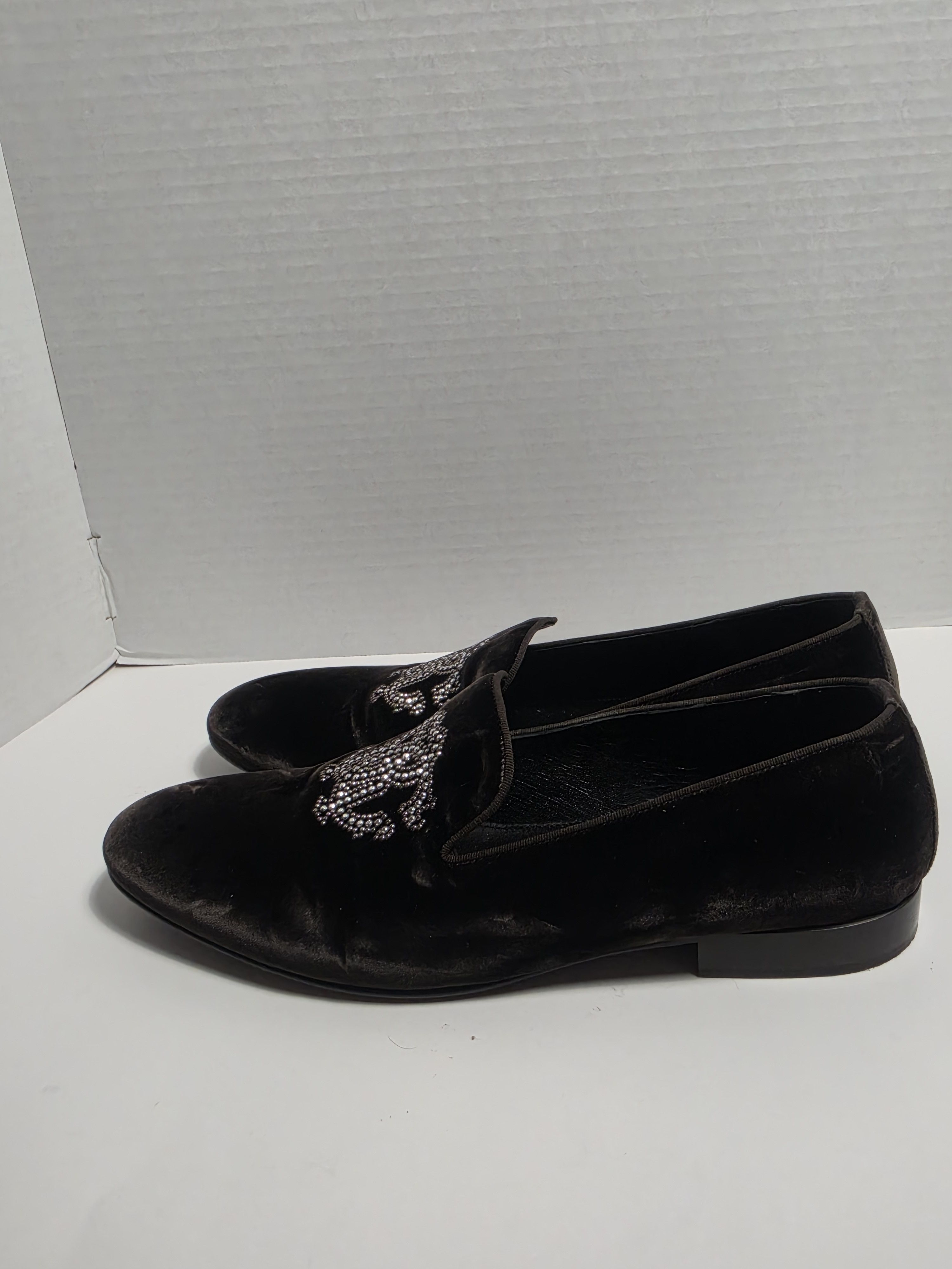 Roberto Cavalli Roberto Cavali Slip On Velvet Loafers Shoes Size US 12 / EU 45 - 8 Thumbnail