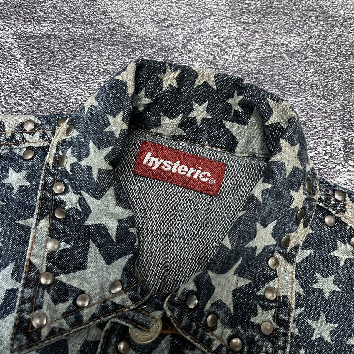 Hysteric Glamour Hysteric Glamour Studed Star Trucker Jacket Size M / US 6-8 / IT 42-44 - 5 Thumbnail