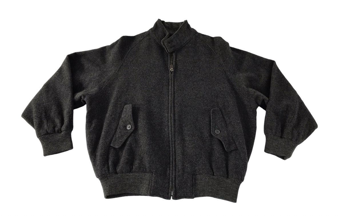 Japanese Brand Vintage Gulk Homme Bomber Jacket Wool Double Pocket Style Size US L / EU 52-54 / 3 - 1 Thumbnail