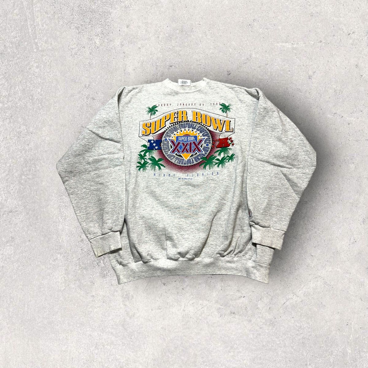 Logo Athletic × NFL × Vintage Vintage Super Bowl XXIX sweatshirt Size US XL / EU 56 / 4 - 1 Thumbnail