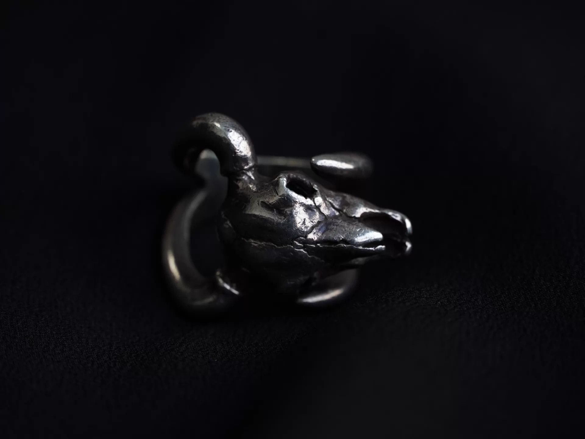 Yohji Yamamoto Yohji Yamamoto Goat Ring US7 Size ONE SIZE - 4 Thumbnail