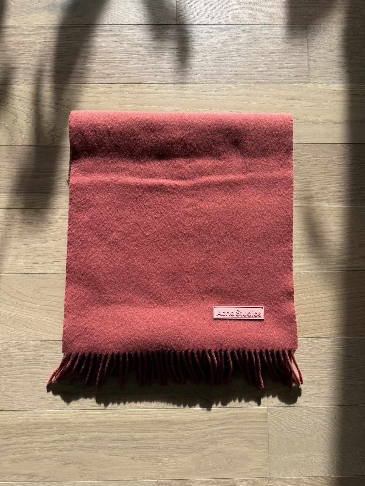 Acne Studios Fringe Wool Scarf Size ONE SIZE - 6 Thumbnail