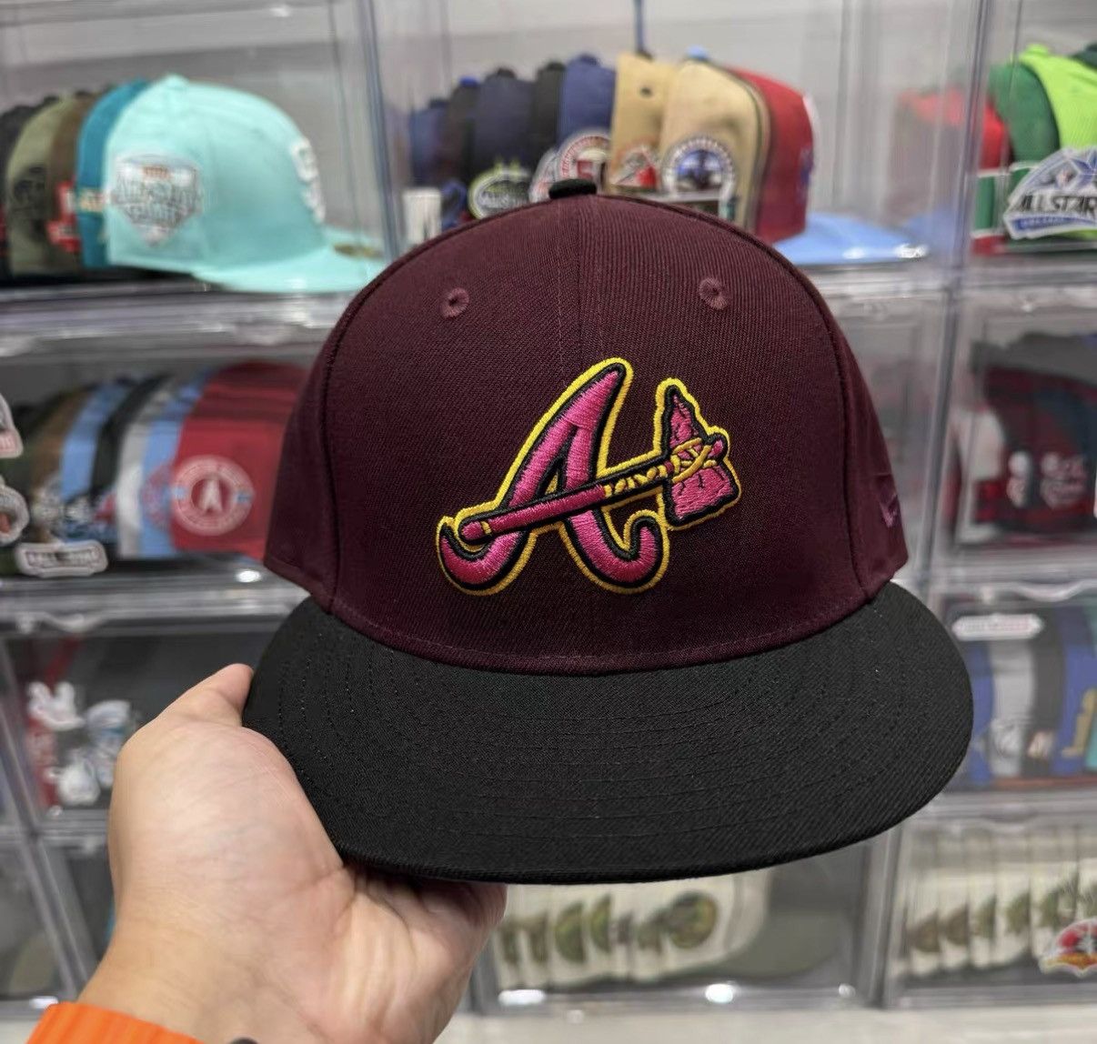 New Era New Era MLB Atlanta Braves flat brim baseball cap J32 Size ONE SIZE - 1 Thumbnail