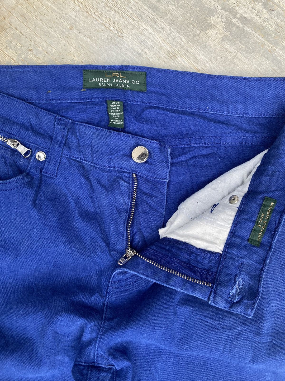 Lauren Jeans Co Ralph Lauren Modern Straight Ankle