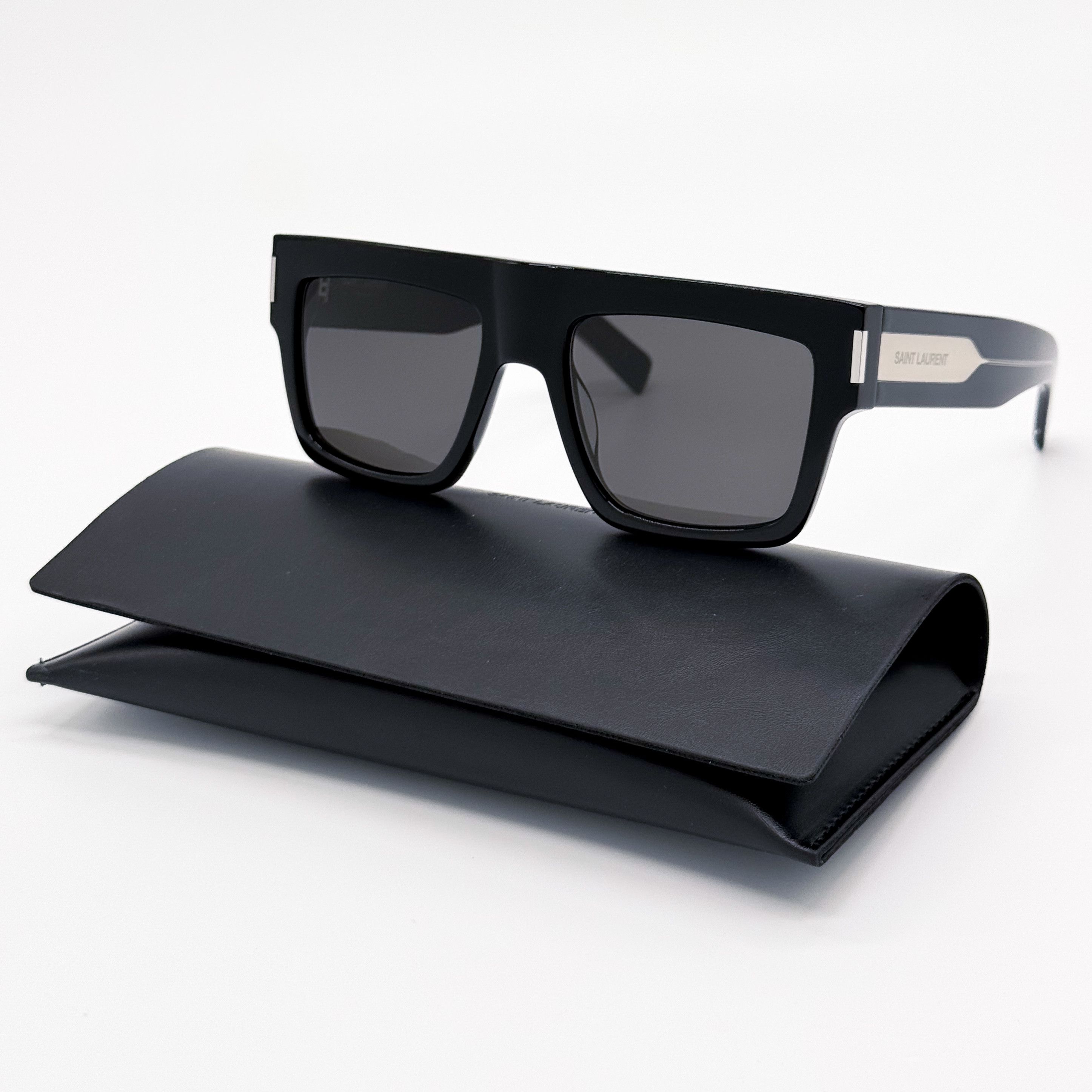 Saint Laurent Paris NEW SAINT LAURENT SL628 001 SQUARE UNISEX SL 628 SUNGLASSES Size ONE SIZE - 1 Thumbnail