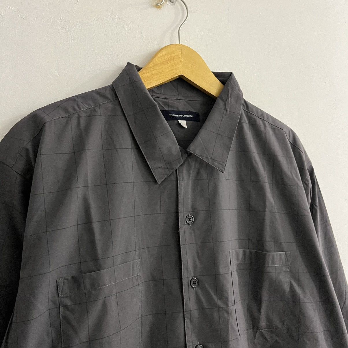 Japanese Brand Tokyo Side 3/4 Sleeve Button Up Size US XXL / EU 58 / 5 - 3 Thumbnail