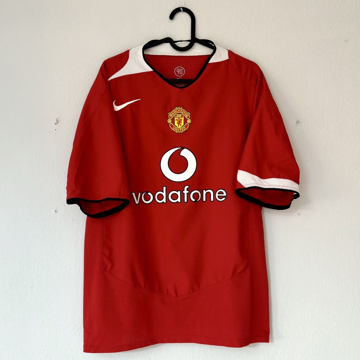 Nike × Vintage 2004 2005 Manchester United Nike Vintage Home Soccer Jerseg Size US XL / EU 56 / 4 - 3 Thumbnail