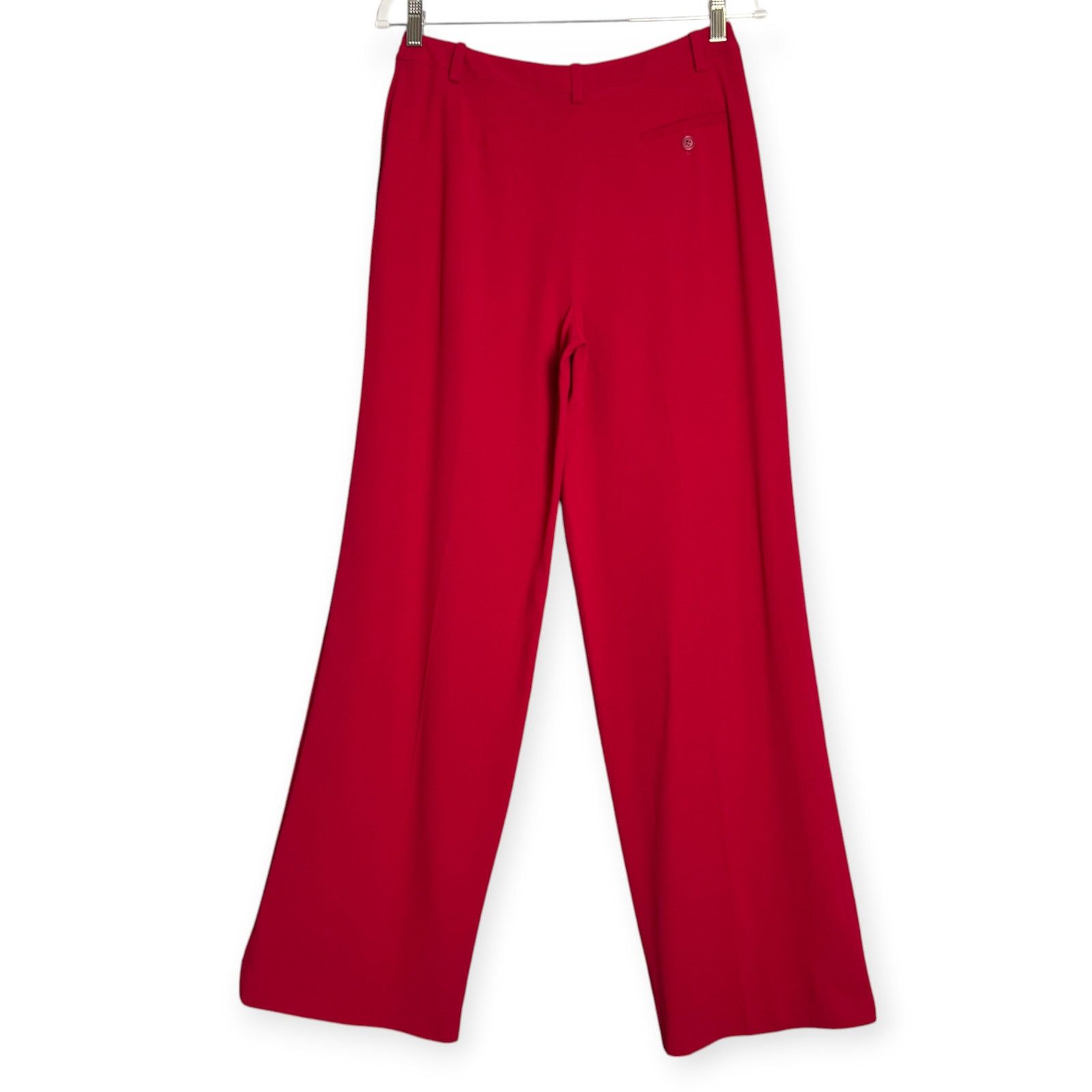 Sonia Rykiel Sonia Rykiel Paris Red Wide Leg Pants FR40 Size 28" / US 6 / IT 42 - 2 Thumbnail