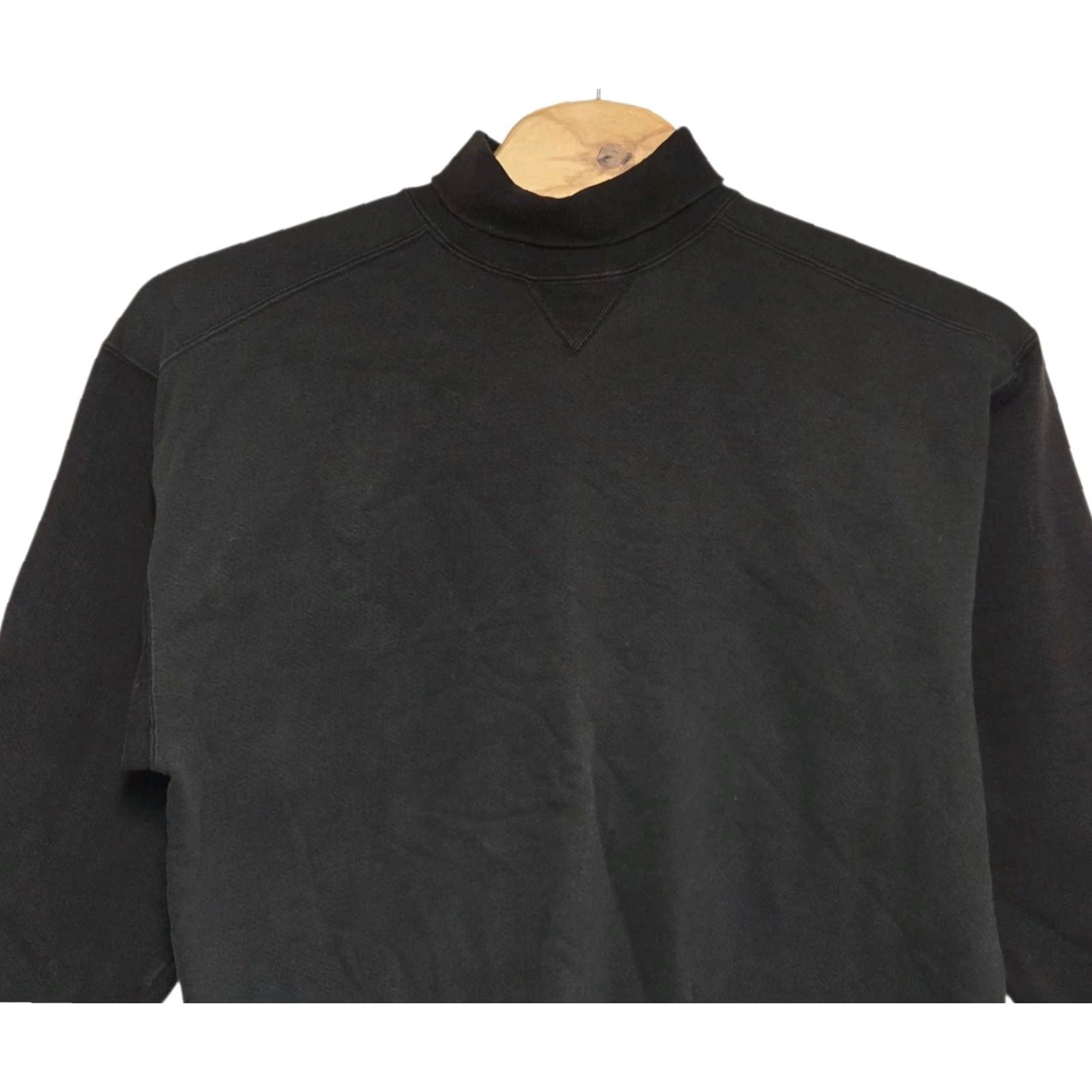 Russell Athletic VINTAGE Russell Athletic Sweatshirt Mens XL Black Crew Neck Long Sleeve Size US XL / EU 56 / 4 - 2 Thumbnail