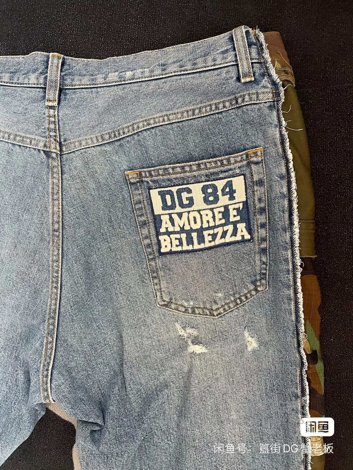 Dolce & Gabbana DG Casual Cargo Denim Pants. Size US 36 / EU 52 - 6 Thumbnail