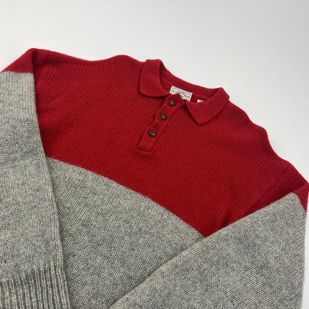 U.S. Polo Assn. × Vintage U.S Polo Ass’n vintage wool sweater from 80’s Size US M / EU 48-50 / 2 - 2 Thumbnail