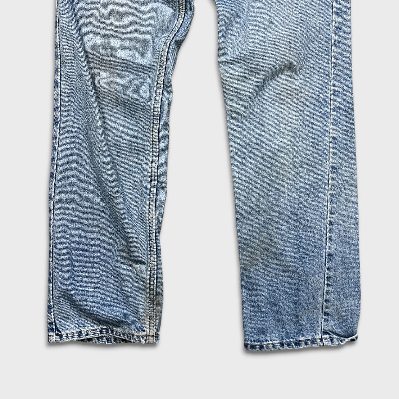 Tommy Hilfiger × Vintage Vintage 90s Tommy Hilfiger Jeans 32x29 Straight Denim Pants Size US 32 / EU 48 - 4 Thumbnail