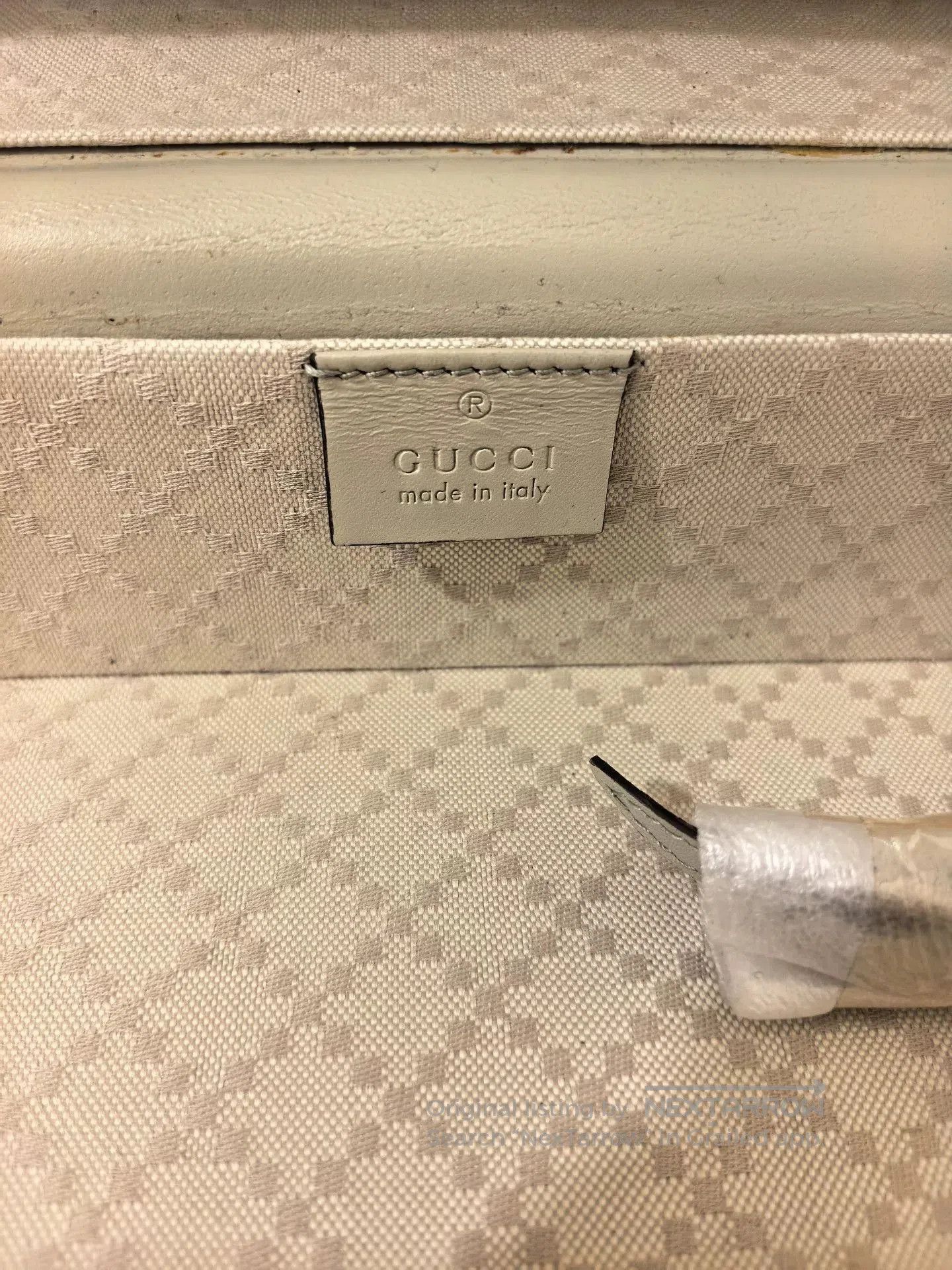 Gucci Gucci Vintage Hard Shell Travel Suitcase. Size ONE SIZE - 8 Thumbnail