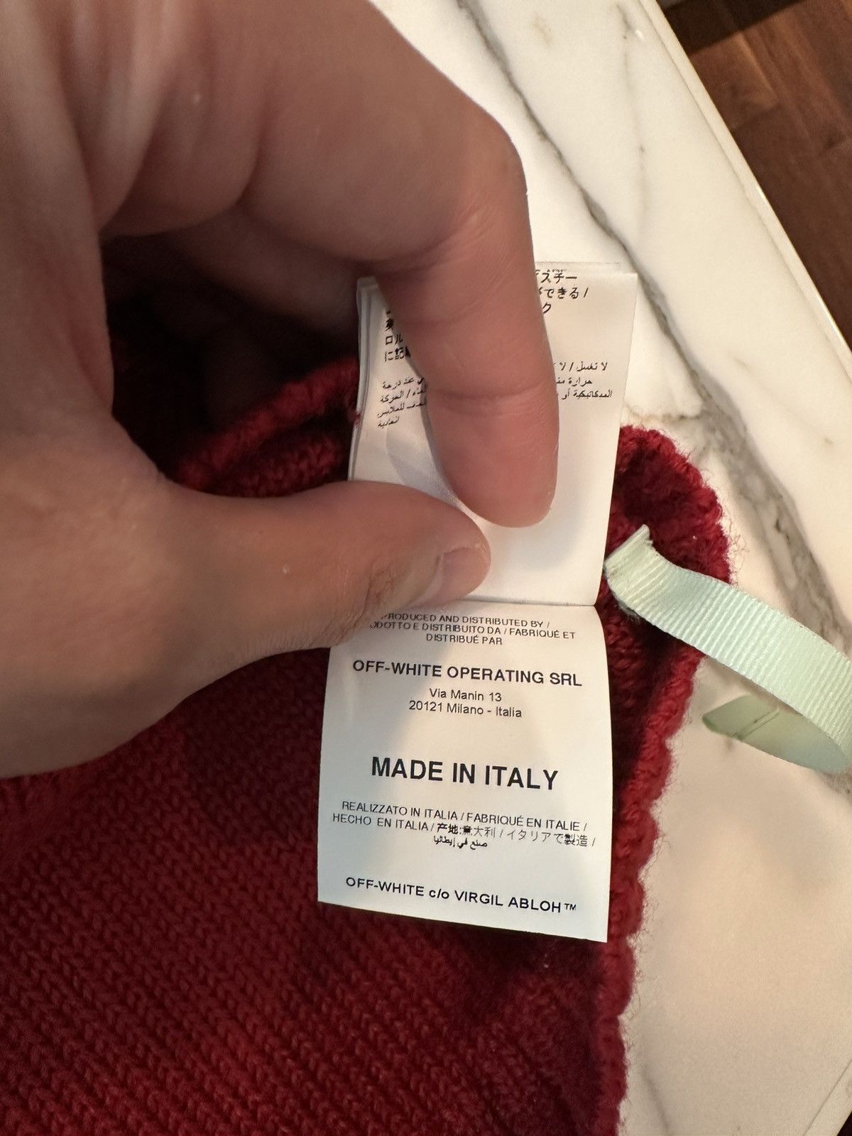 Off-White OFF-WHITE knit jumper Size US XL / EU 56 / 4 - 5 Thumbnail