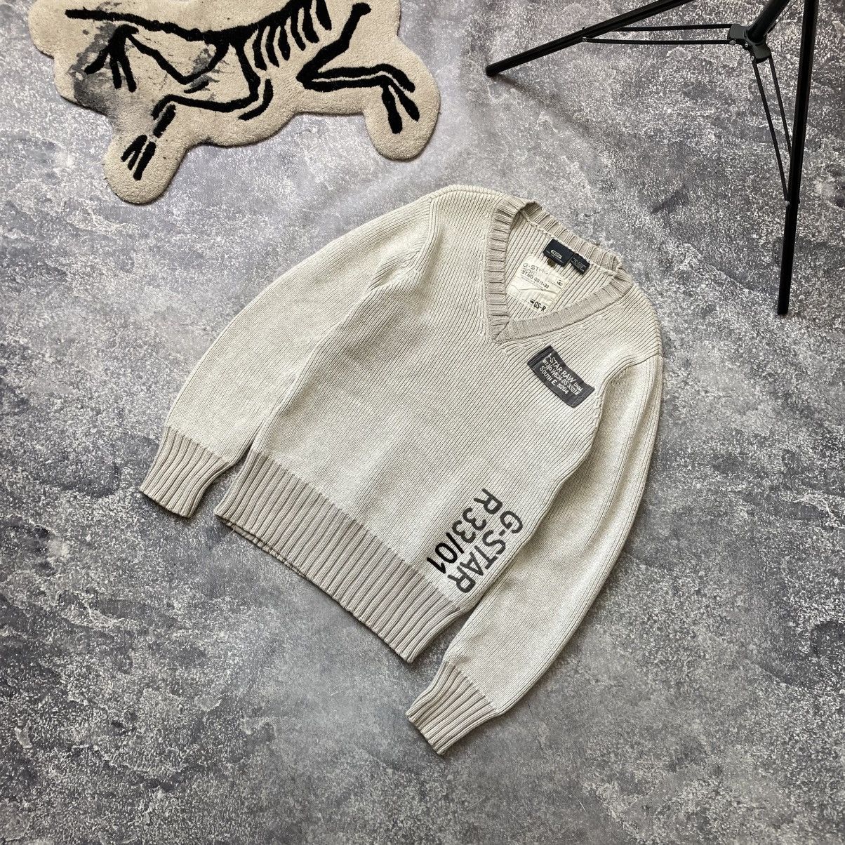 G-Star Vintage G-Star Raw Big Logo Avantgarde y2k sweater Size US L / EU 52-54 / 3 - 1 Thumbnail