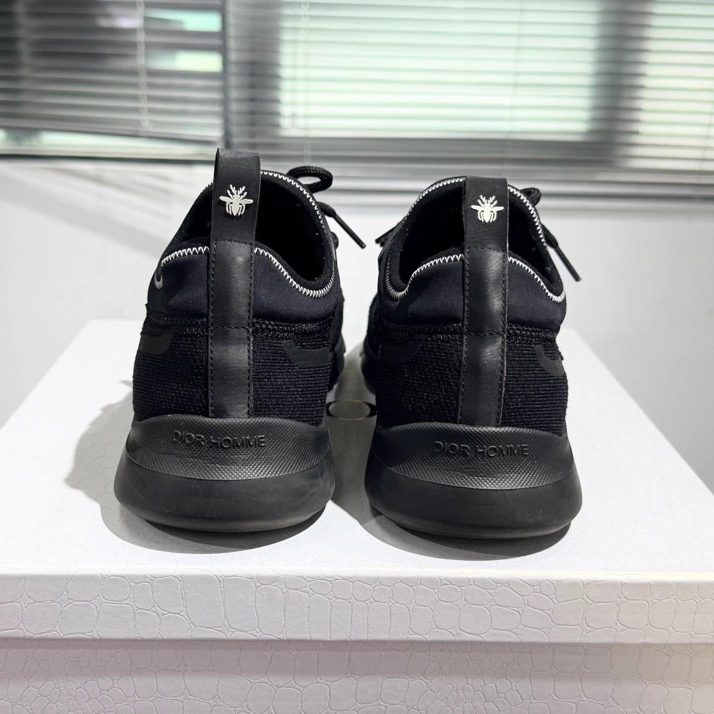 Dior Dior B21 Woven Mesh Black Sneakers Size US 8.5 / IT 38.5 - 3 Thumbnail