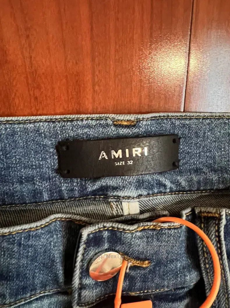 Amiri Amiri Classic Collectible Basic Blue Jeans, Size 32 Size US 32 / EU 48 - 3 Thumbnail