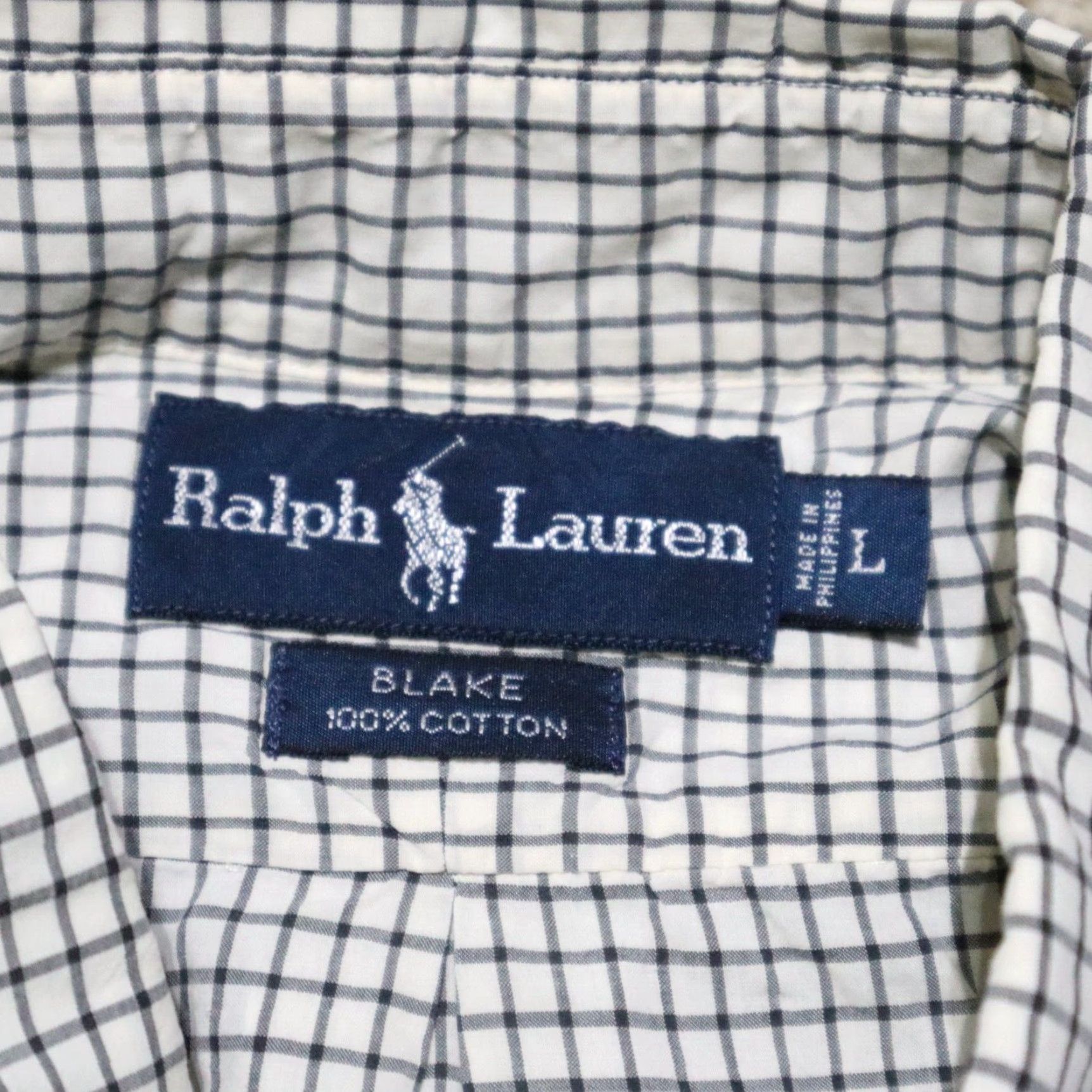 Ralph Lauren Ralph Lauren Blake Long Sleeve Plaid Button-Up Shirt Men L Black Multicolor Shirt Ladies? Size US L / EU 52-54 / 3 - 3 Thumbnail
