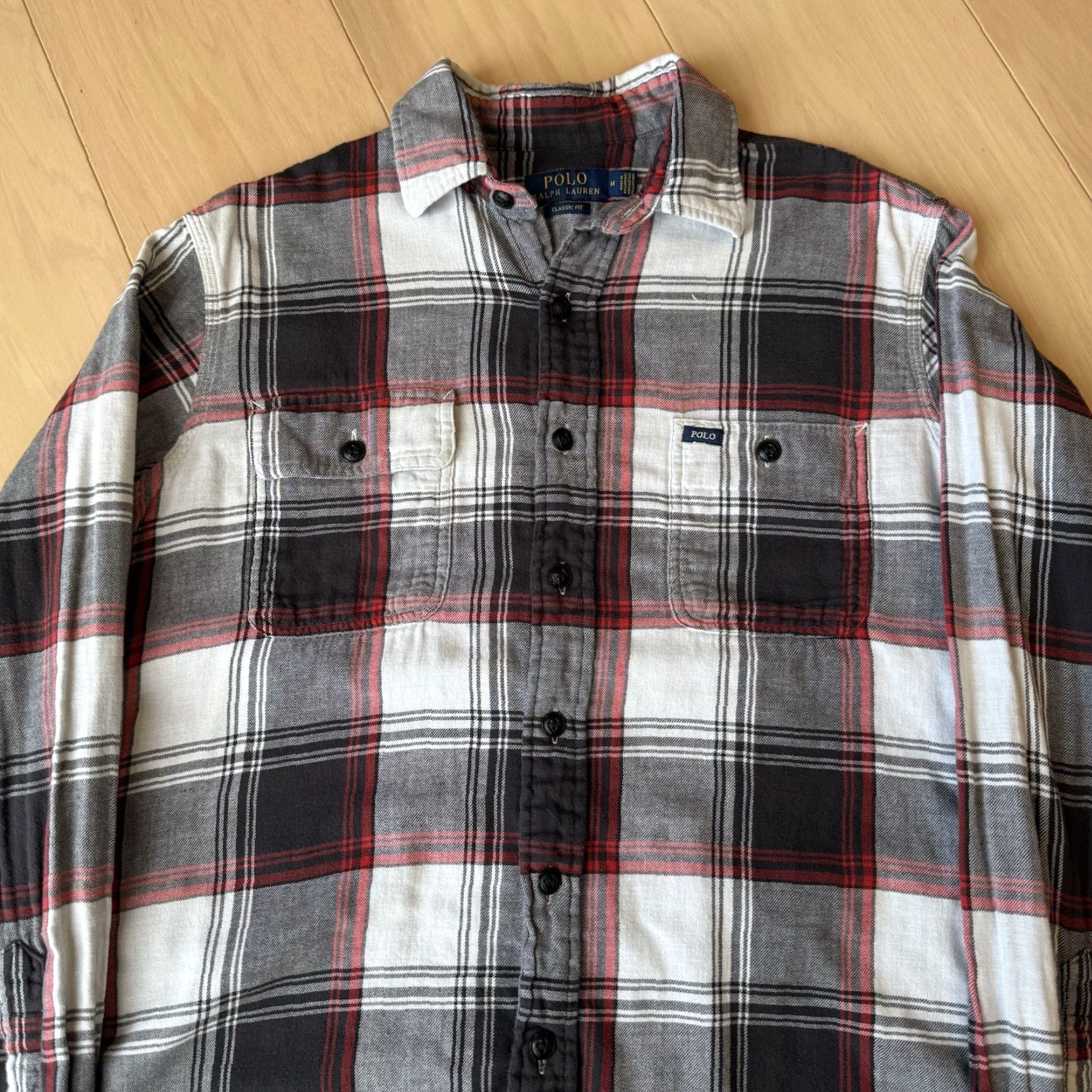 Polo Ralph Lauren Polo Ralph Lauren Flannel Medium Multicolor Plaid Button-Up Shirt - Casual Workwear, 90s, USA, Classic, Western (Mens) Size US M / EU 48-50 / 2 - 4 Thumbnail