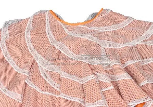 Junya Watanabe Junya Watanabe size XS Orange vintage wave design sense ha Size 22" - 4 Thumbnail
