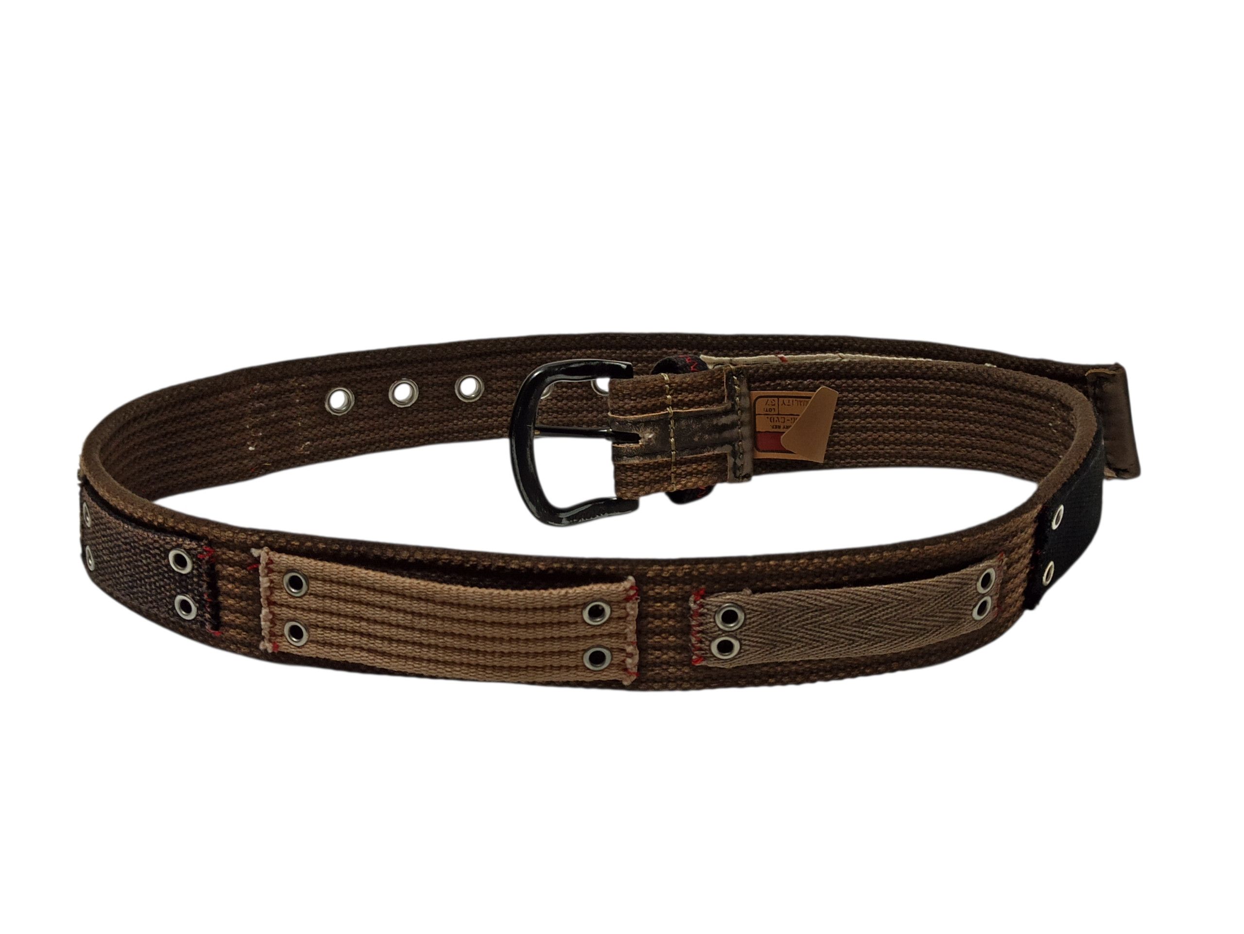 Other Tough Jeansmith Rare Archive Military Surplus Canvas Belt Size ONE SIZE - 5 Thumbnail