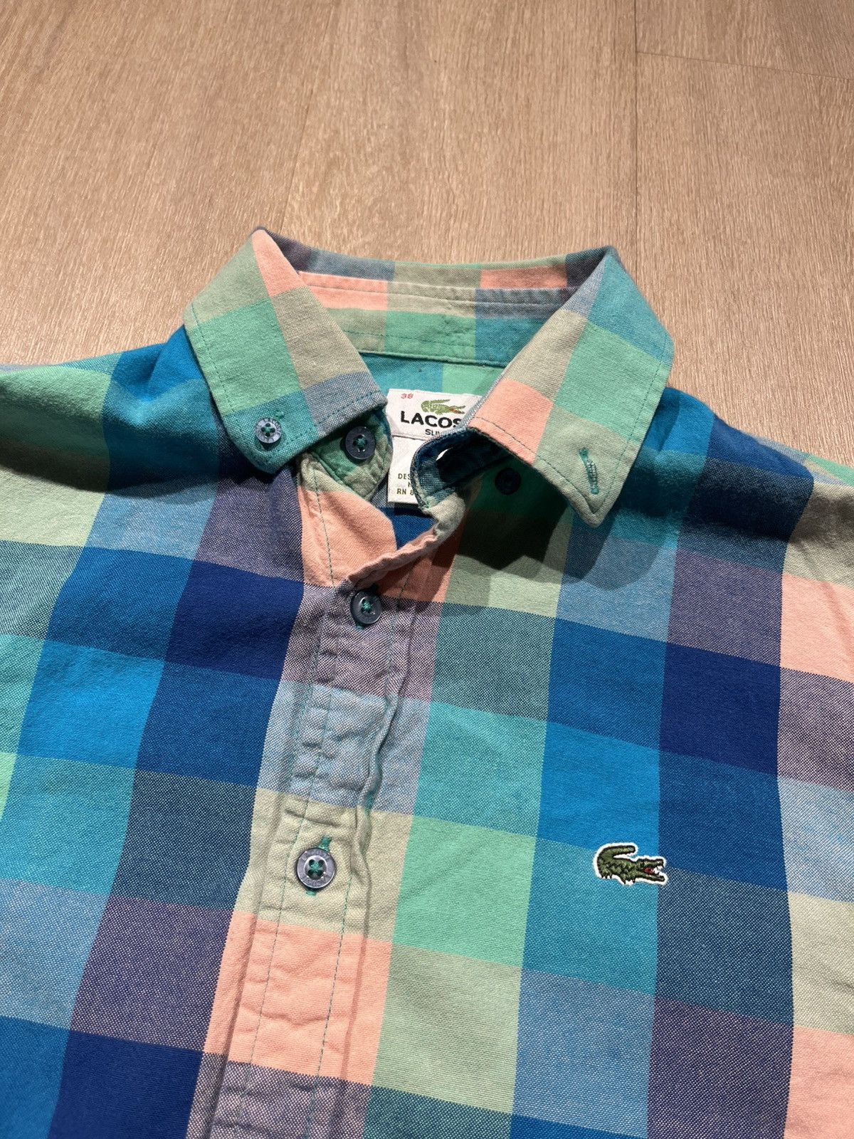 Lacoste Lacoste Button Up Shirt Medium Size US M / EU 48-50 / 2 - 1 Thumbnail