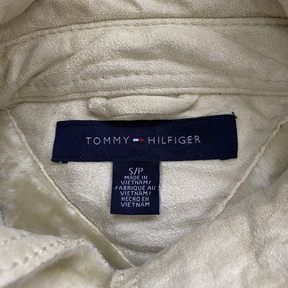 Tommy Hilfiger × Vintage Vintage TOMMY HILFIGER Fur Inside Beige Collar Coat Size US M / EU 48-50 / 2 - 5 Thumbnail