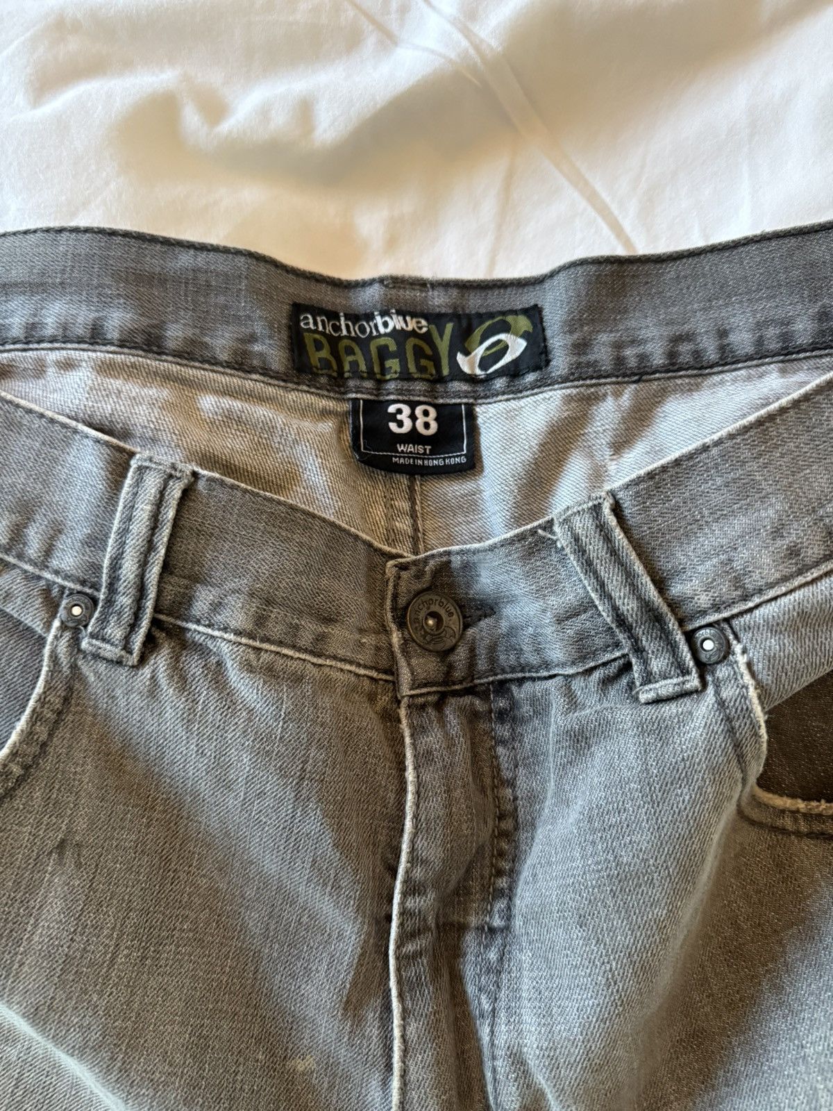 Anchor Blue Anchor Blue Baggy Shorts Size US 38 / EU 54 - 3 Thumbnail