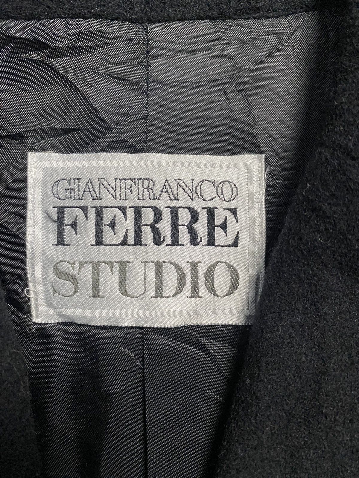 Gianfranco Ferre Vintage Gianfranco Ferre Studio Wool Cashmare Jacket Size US M / EU 48-50 / 2 - 10 Thumbnail