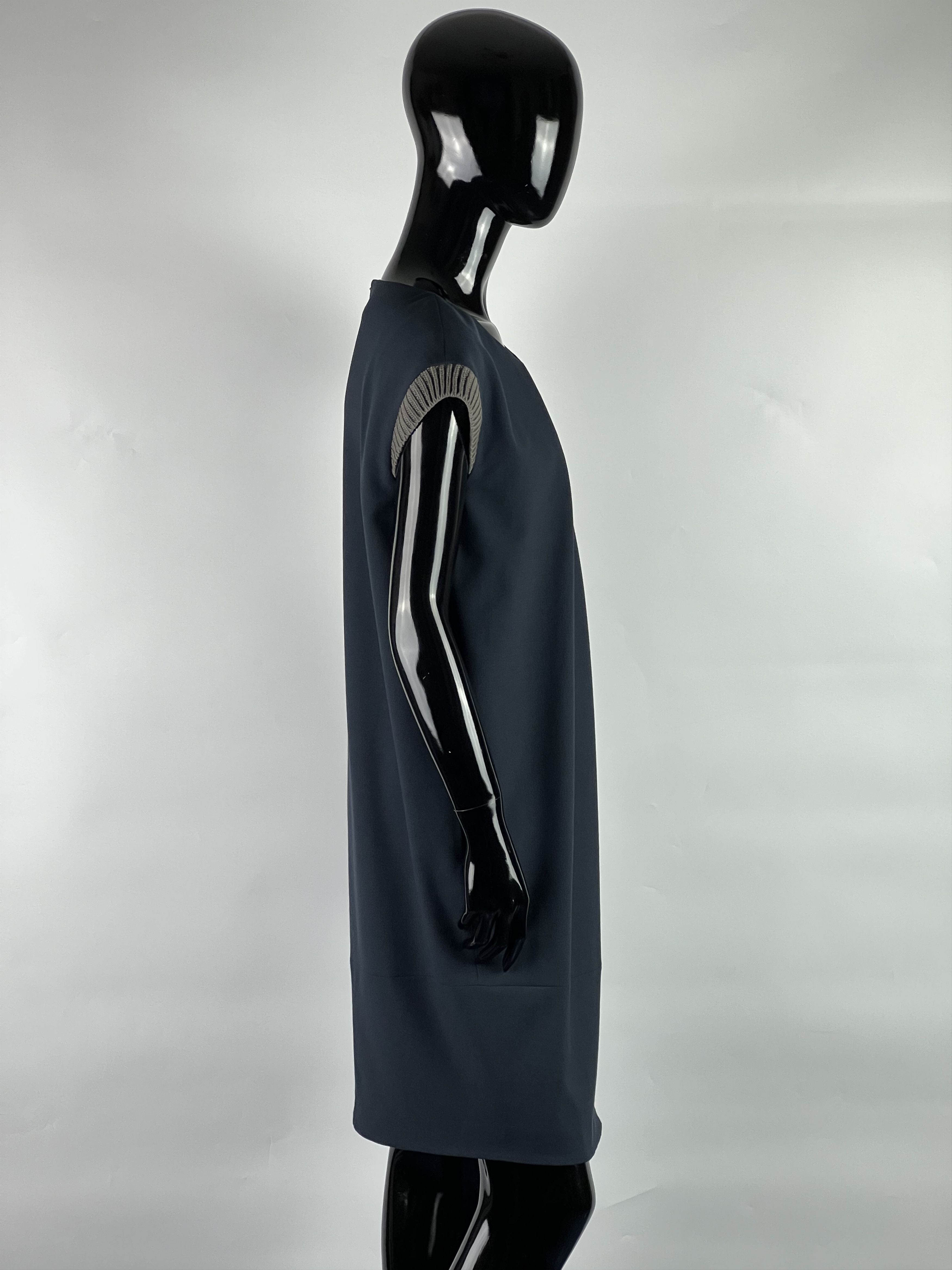 Peserico Peserico Sleeveless Pleated Midi Dress Size IT42 Size M / US 6-8 / IT 42-44 - 2 Thumbnail