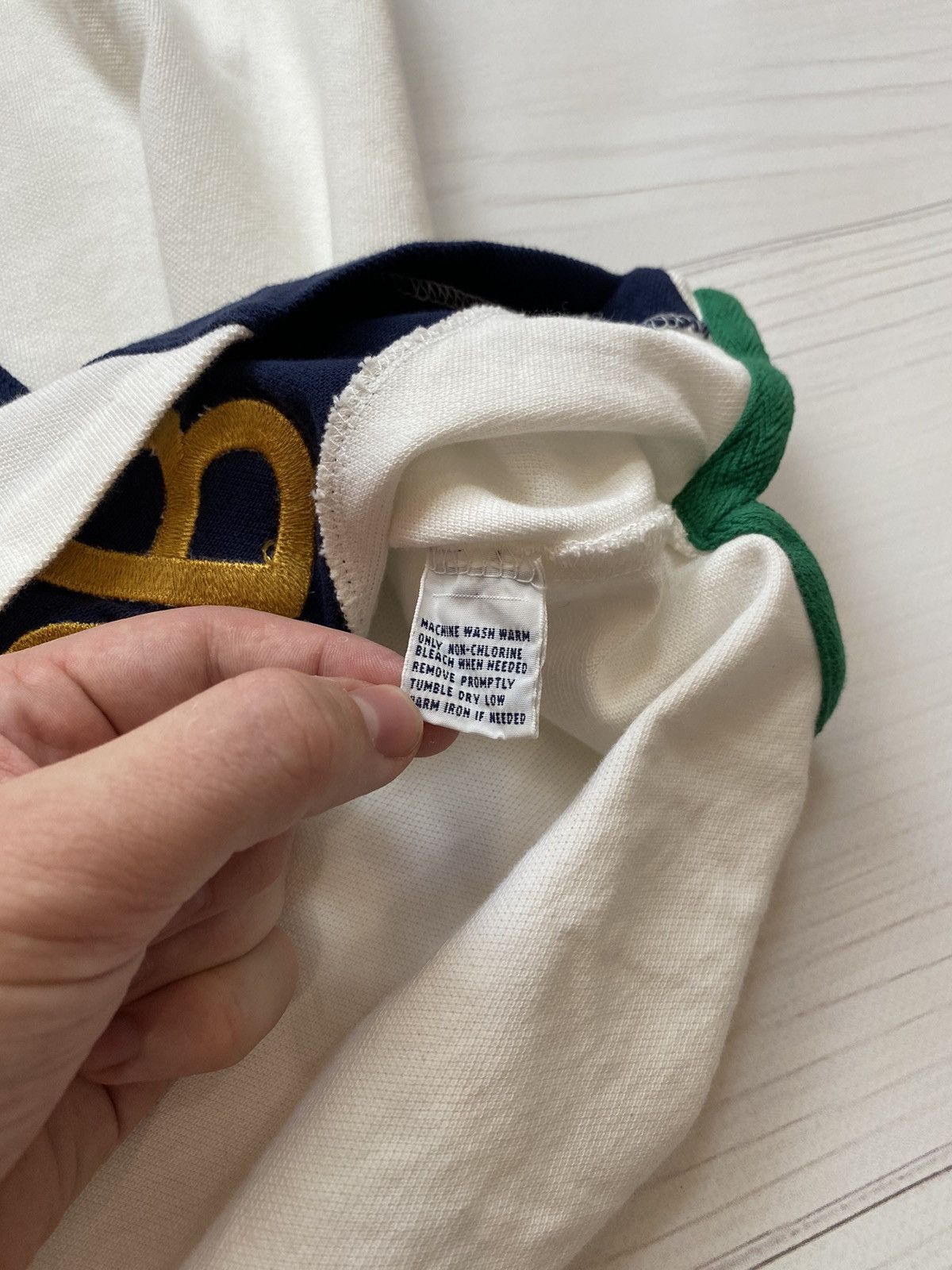 Polo Ralph Lauren Vintage Polo Ralph Lauren Mercer Club y2k rugby polo t shirt Size US M / EU 48-50 / 2 - 4 Thumbnail