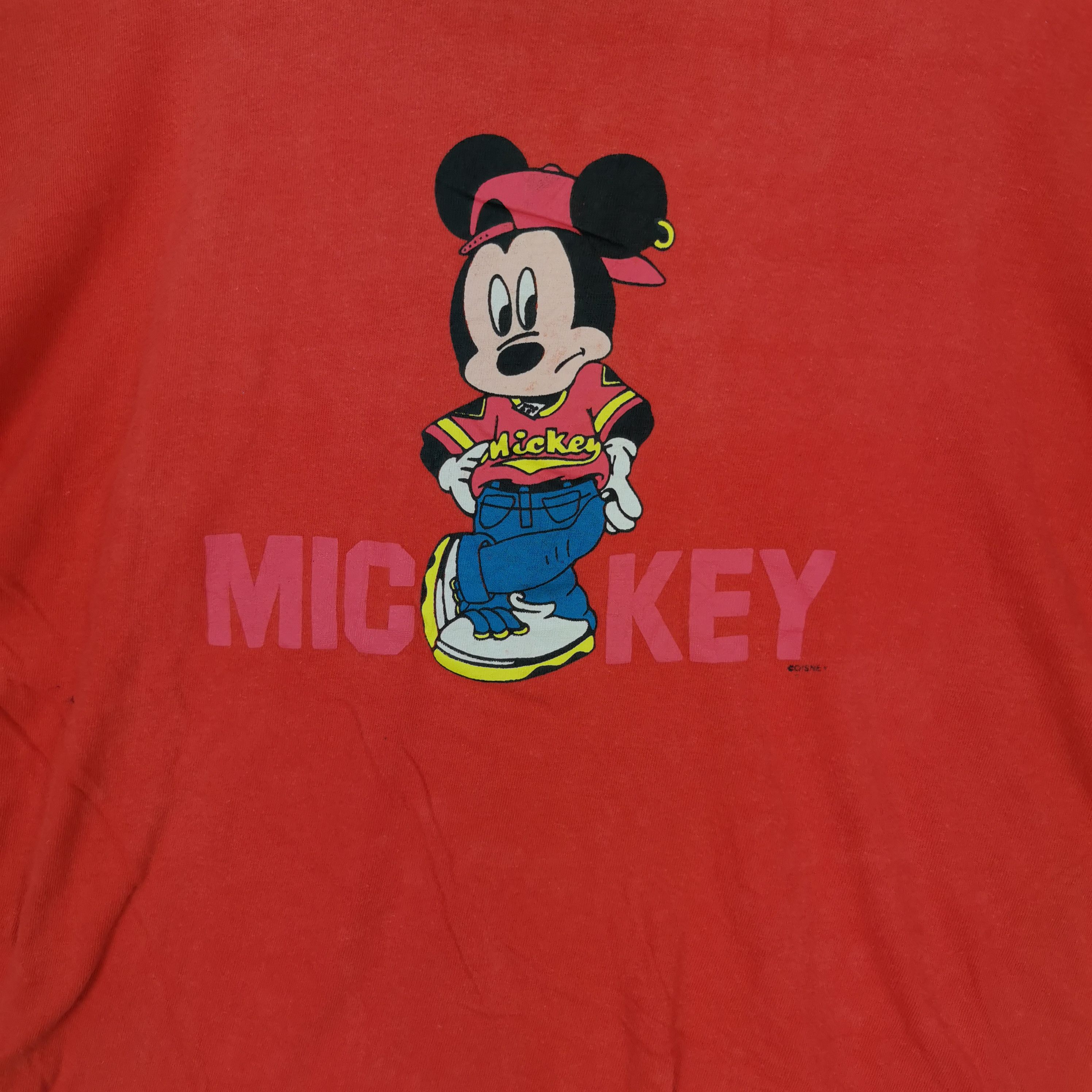 Disney Vintage 90s Mickey Mouse T-Shirt Disney Cartoon Tees Size US M / EU 48-50 / 2 - 3 Thumbnail