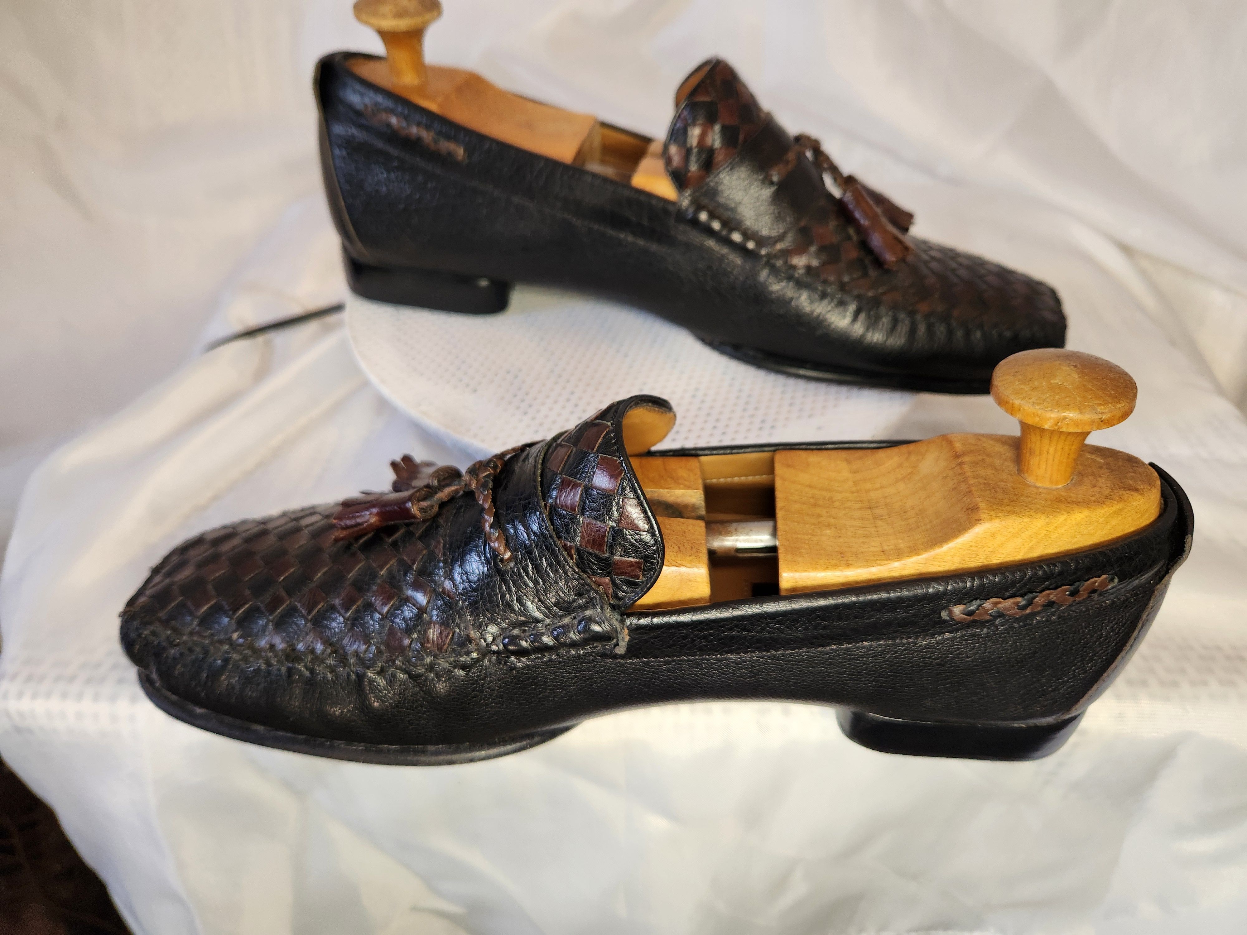 Mezlan TASSELED WOVEN WEAVED Size US 10 / EU 43 - 6 Thumbnail