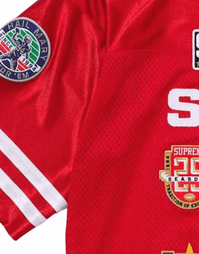 Supreme Supreme Championships Football Jersey (FW23) Red Large Size US L / EU 52-54 / 3 - 2 Thumbnail