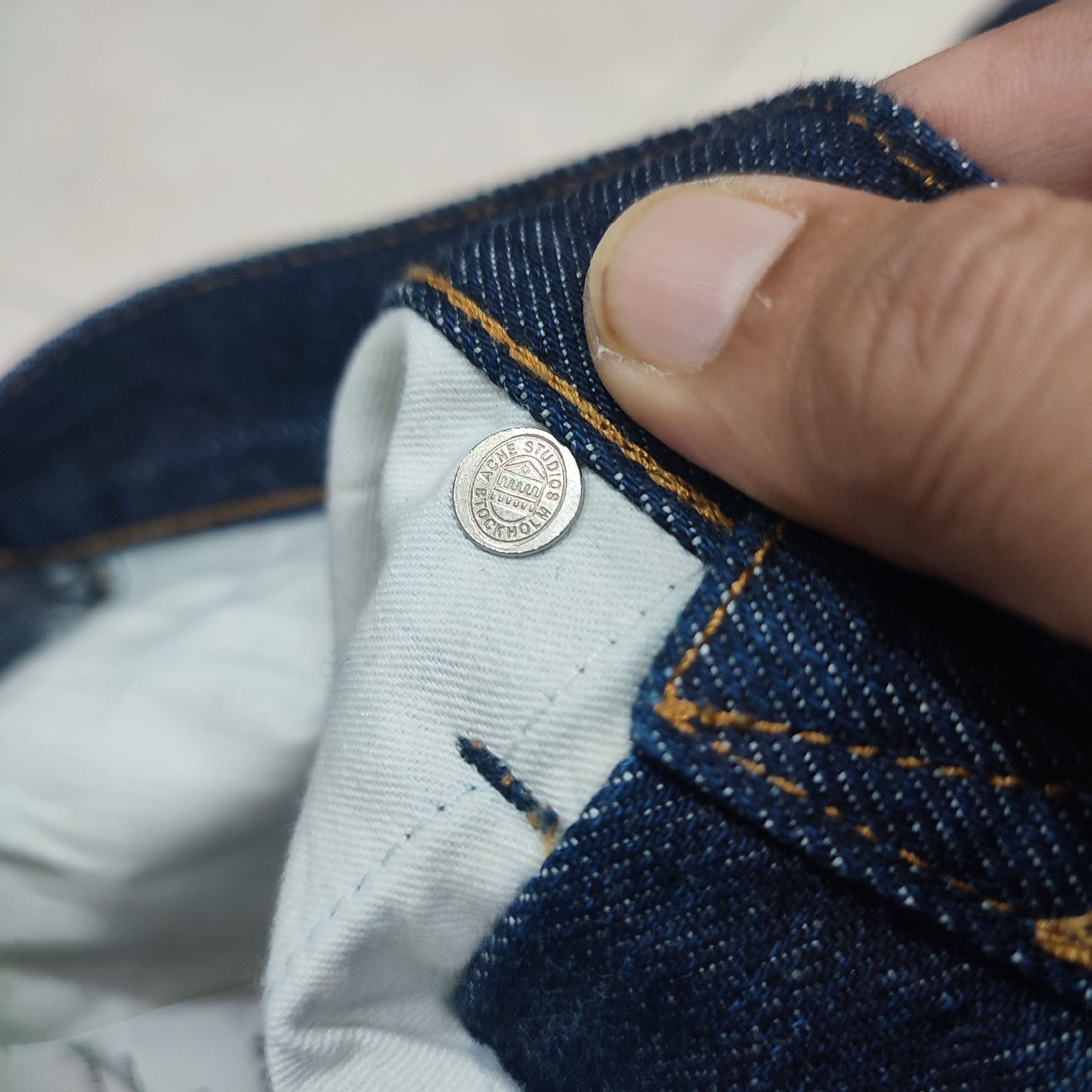 Acne Studios × Designer 🔥STEALS🔥Very Rare Acne Studio Max Raw Denim Size US 32 / EU 48 - 10 Thumbnail