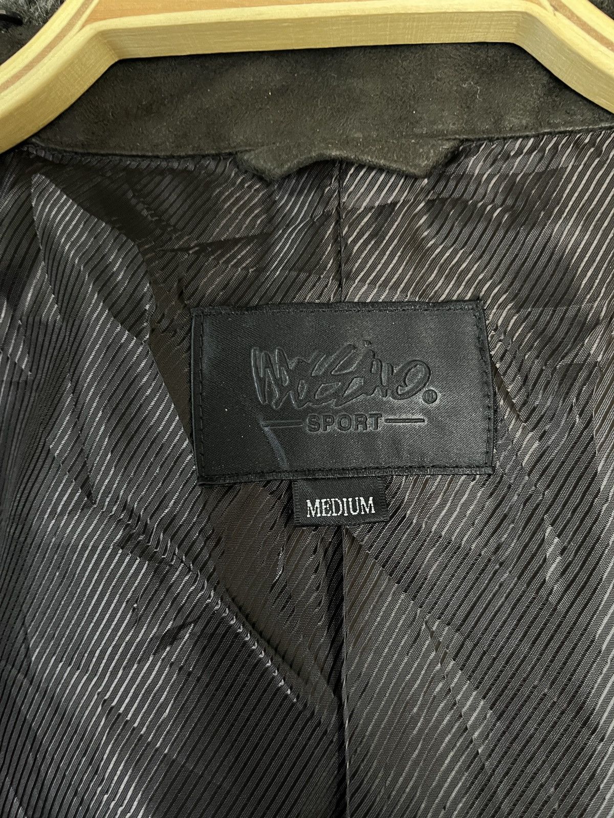 If Six Was Nine × Japanese Brand × Mossimo Mossimo Sport Faux Fur Collar Belted Jacket Military Style Size US M / EU 48-50 / 2 - 9 Thumbnail