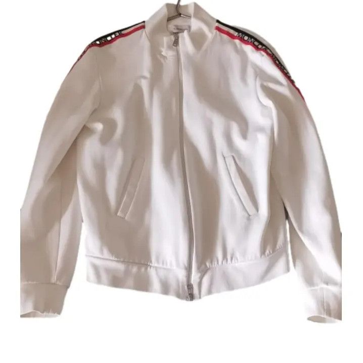 Moncler Moncler White Stand Collar Jacket Size US S / EU 44-46 / 1 - 1 Thumbnail