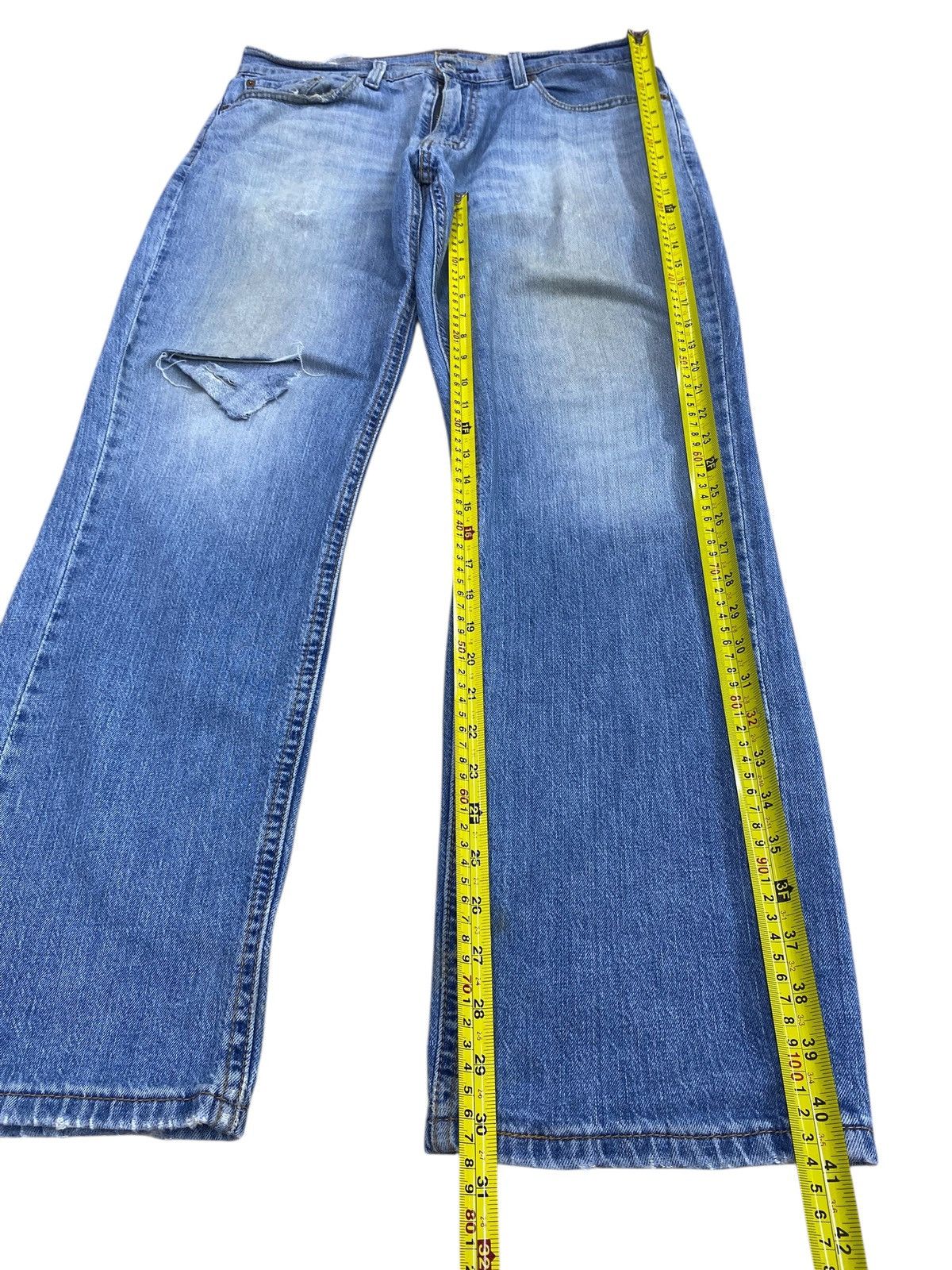 Levi's Levi’s Acid Blue Wash Style Loose Jeans Size US 34 / EU 50 - 7 Thumbnail