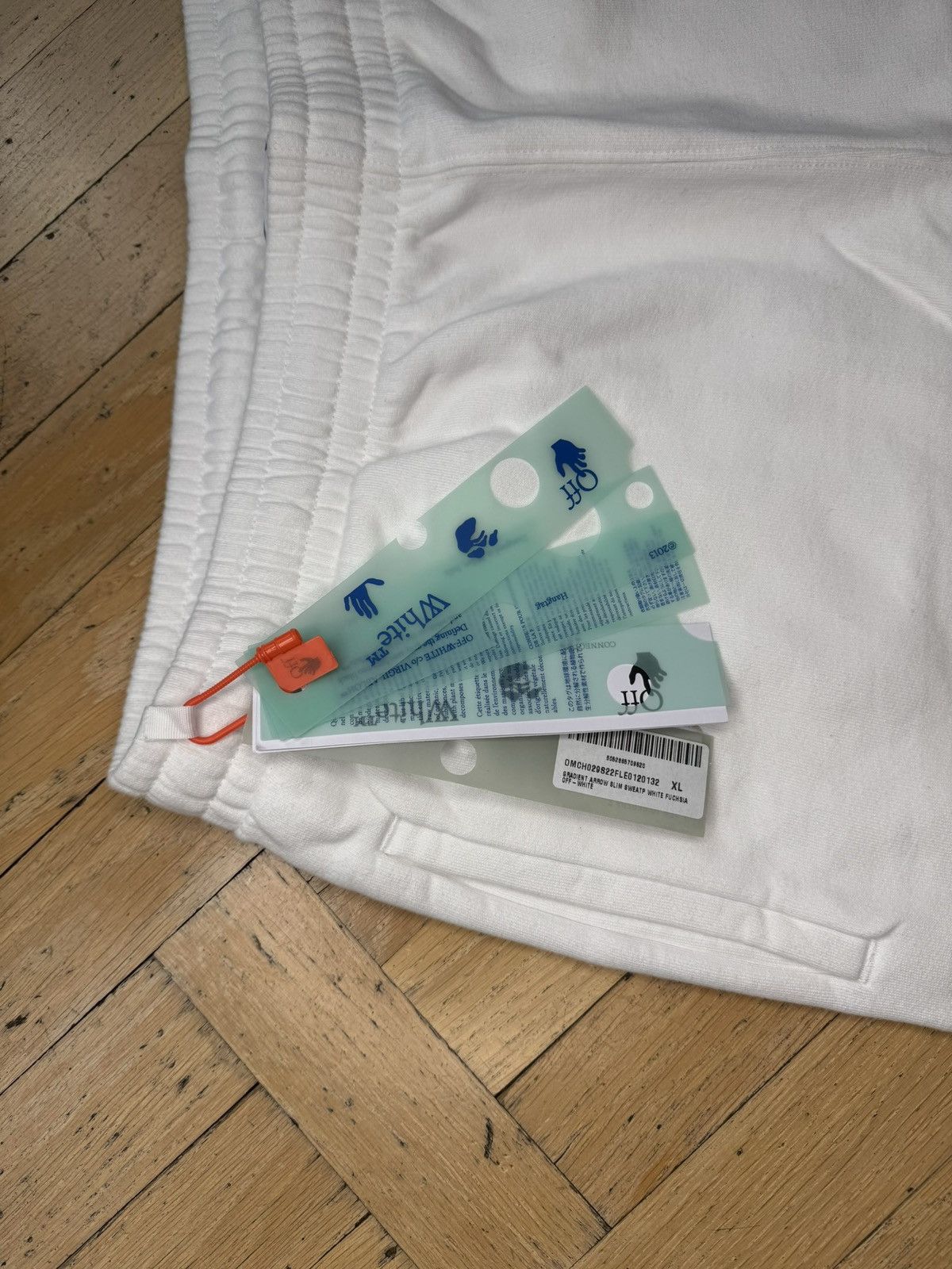 Off-White OFF-WHITE PINK GRADIENT ARROW SWEATPANTS Size US 36 / EU 52 - 5 Thumbnail