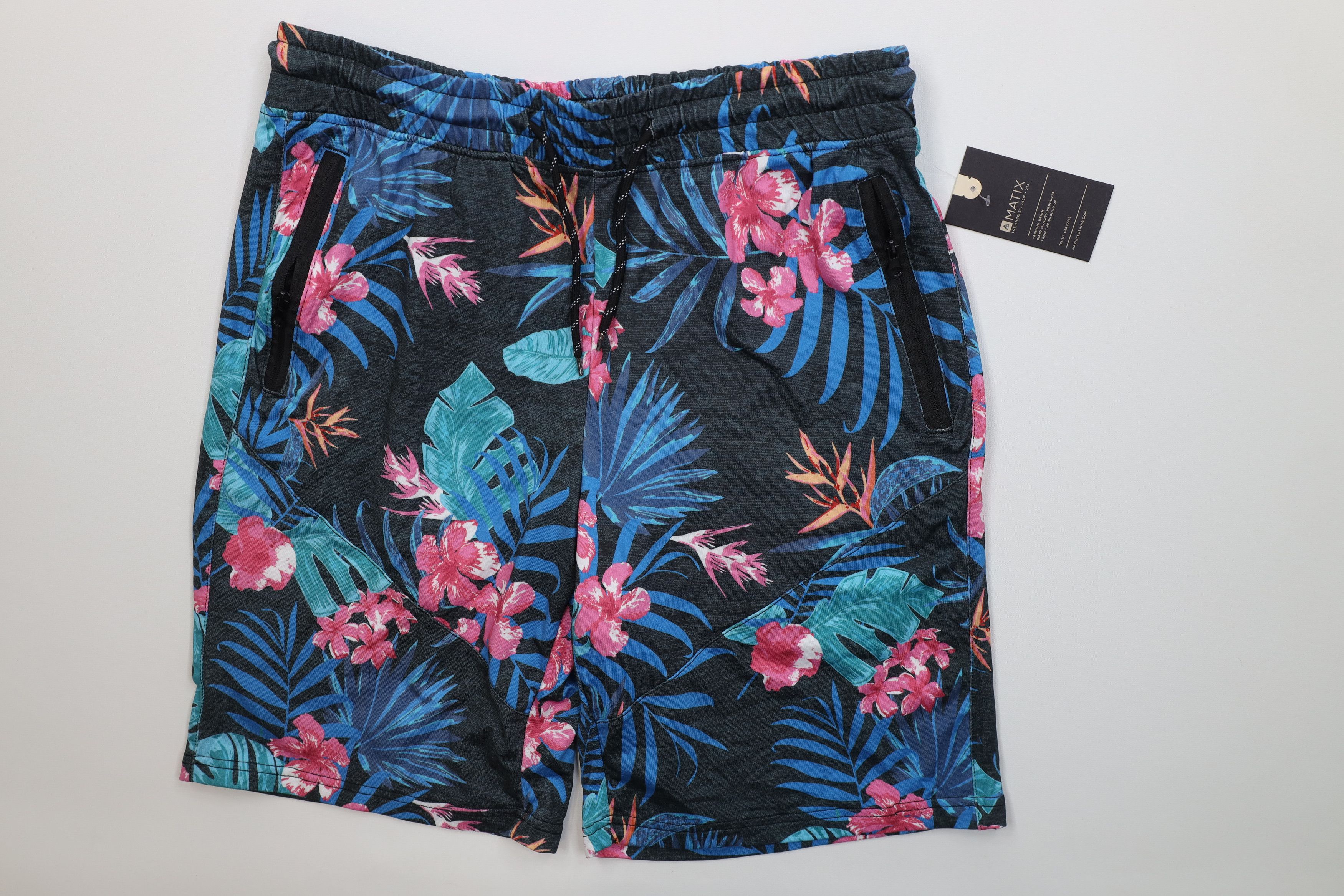 Matix Deadstock Y2K Matix Surfing Hawaiian Beach Shorts Surf Size US 32 / EU 48 - 1 Thumbnail