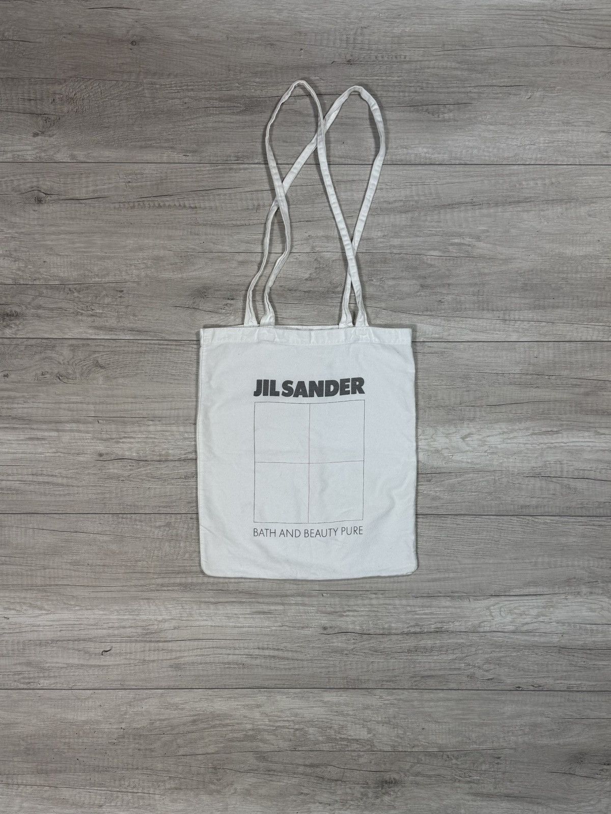 Jil Sander Jil Sander bath and beauty pure flat shopper shoulder bag Size ONE SIZE - 1 Thumbnail