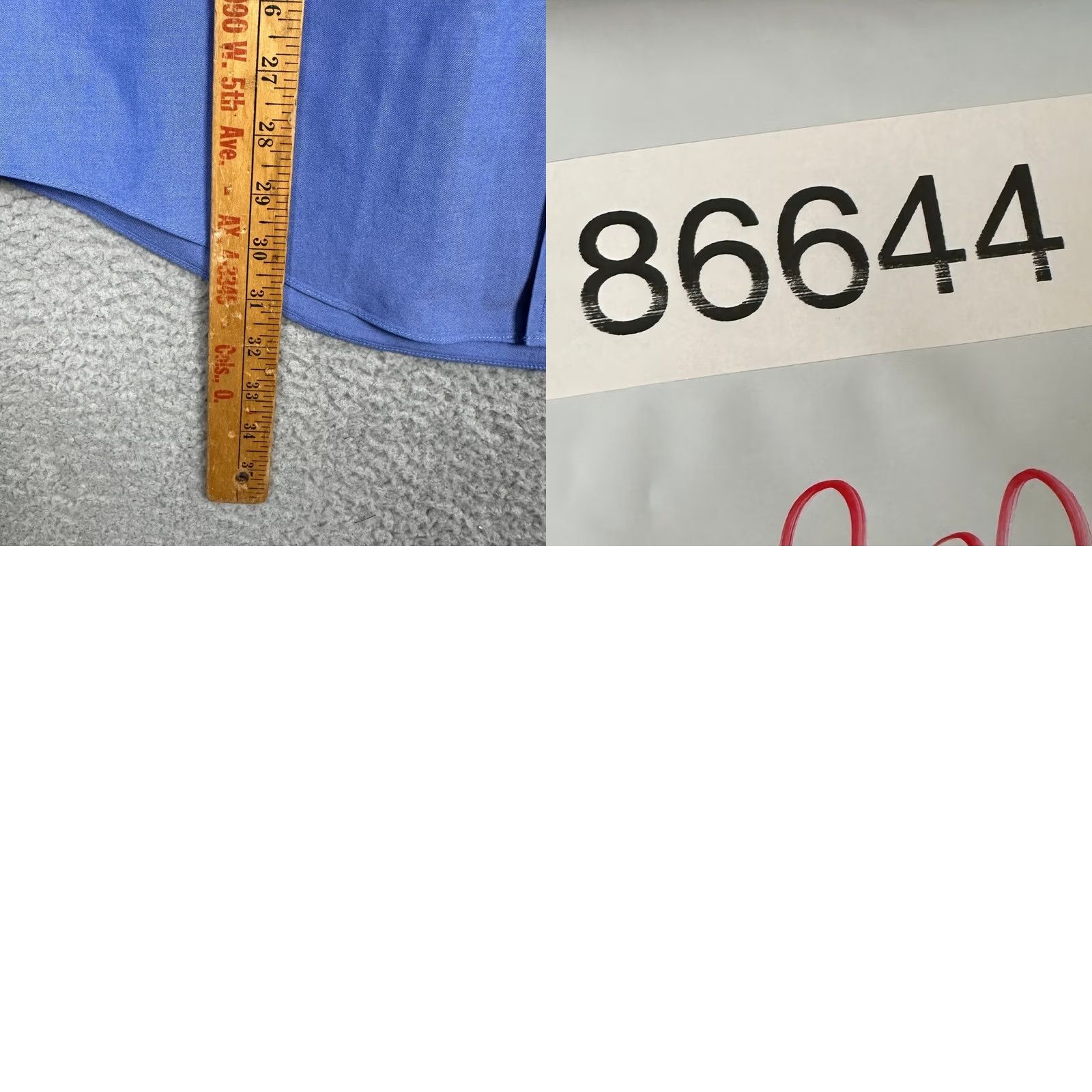 Brooks Brothers Brooks Brothers Supima Cotton Dress Shirt Men Blue Regular Fit Button Down 16-35 Size 42R - 8 Thumbnail