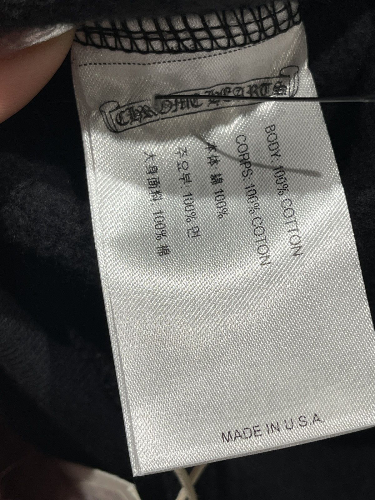Chrome Hearts Chrome Hearts x Deadly Doll Black Horseshoe Hoodie Size US L / EU 52-54 / 3 - 7 Thumbnail