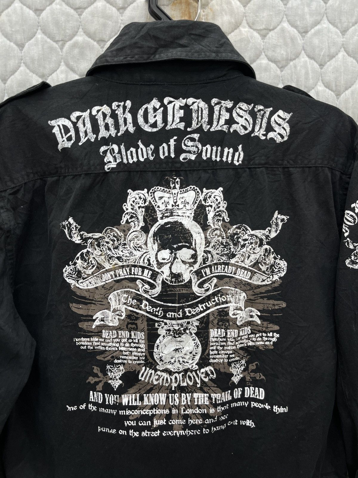 Le Grande Bleu (L.G.B.) 🔥🔥🔥ARCHIVE HEDGEHOP SKULLS JACKET Size US M / EU 48-50 / 2 - 17 Thumbnail