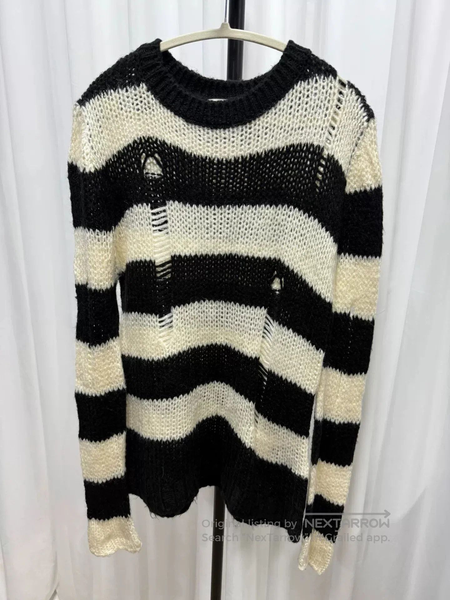 Ann Demeulemeester striped black and white sweater by ann demeulemeester. Size US M / EU 48-50 / 2 - 1 Thumbnail