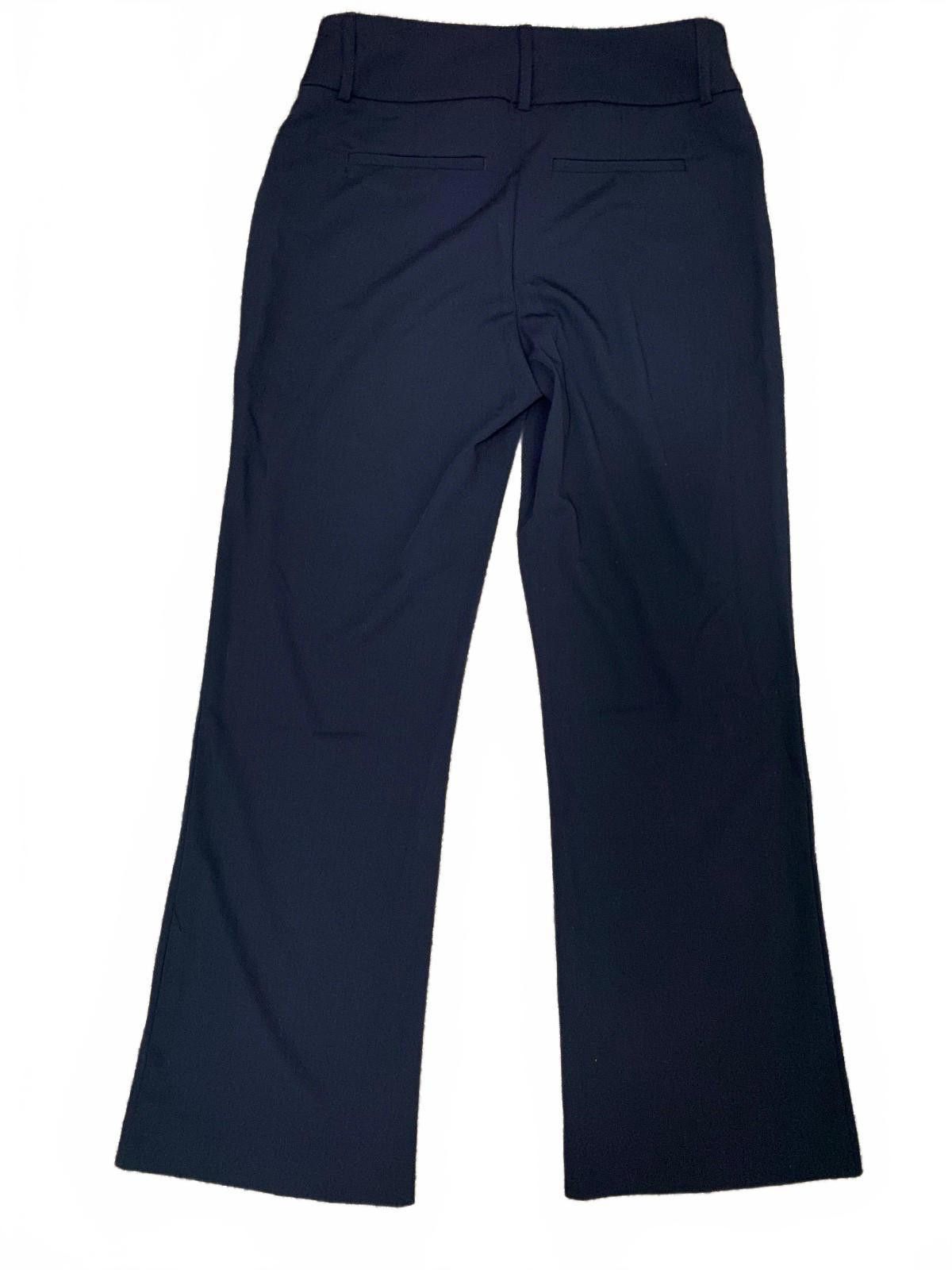 Alfani ALFANI Wide Leg Dress Pant in Navy (SIZE 2S) Size 26" / US 2 / IT 38 - 3 Thumbnail