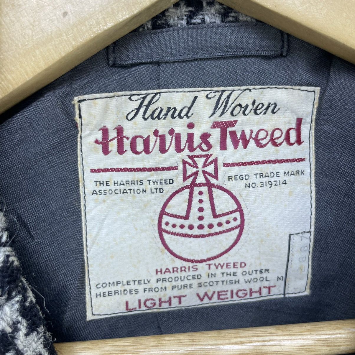 Designer × Harris Tweed × Japanese Brand 💥Vintage Harris Tweed Jacket Size US M / EU 48-50 / 2 - 5 Thumbnail